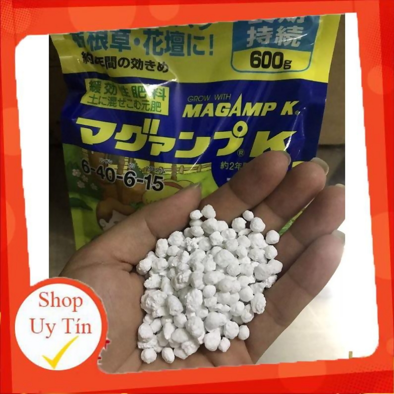Phân tan chậm MagampK Nhật Bản 6-40-6-15 gói 600gr- NK Nguyên gói